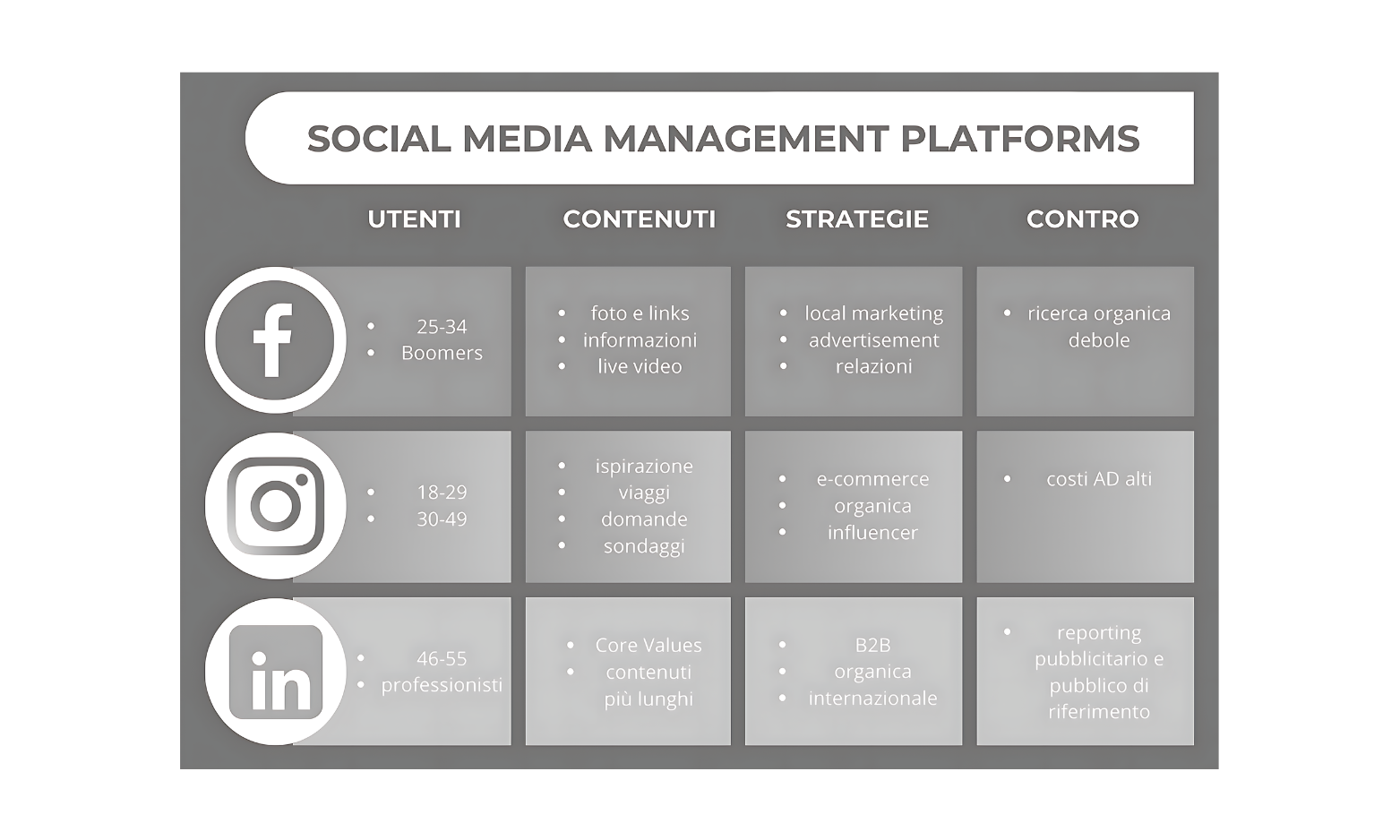 social media management digital4export